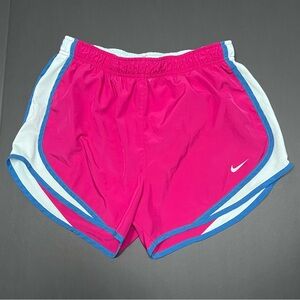Nike Dri-Fit Pink Running Shorts Size M Athletic Workout